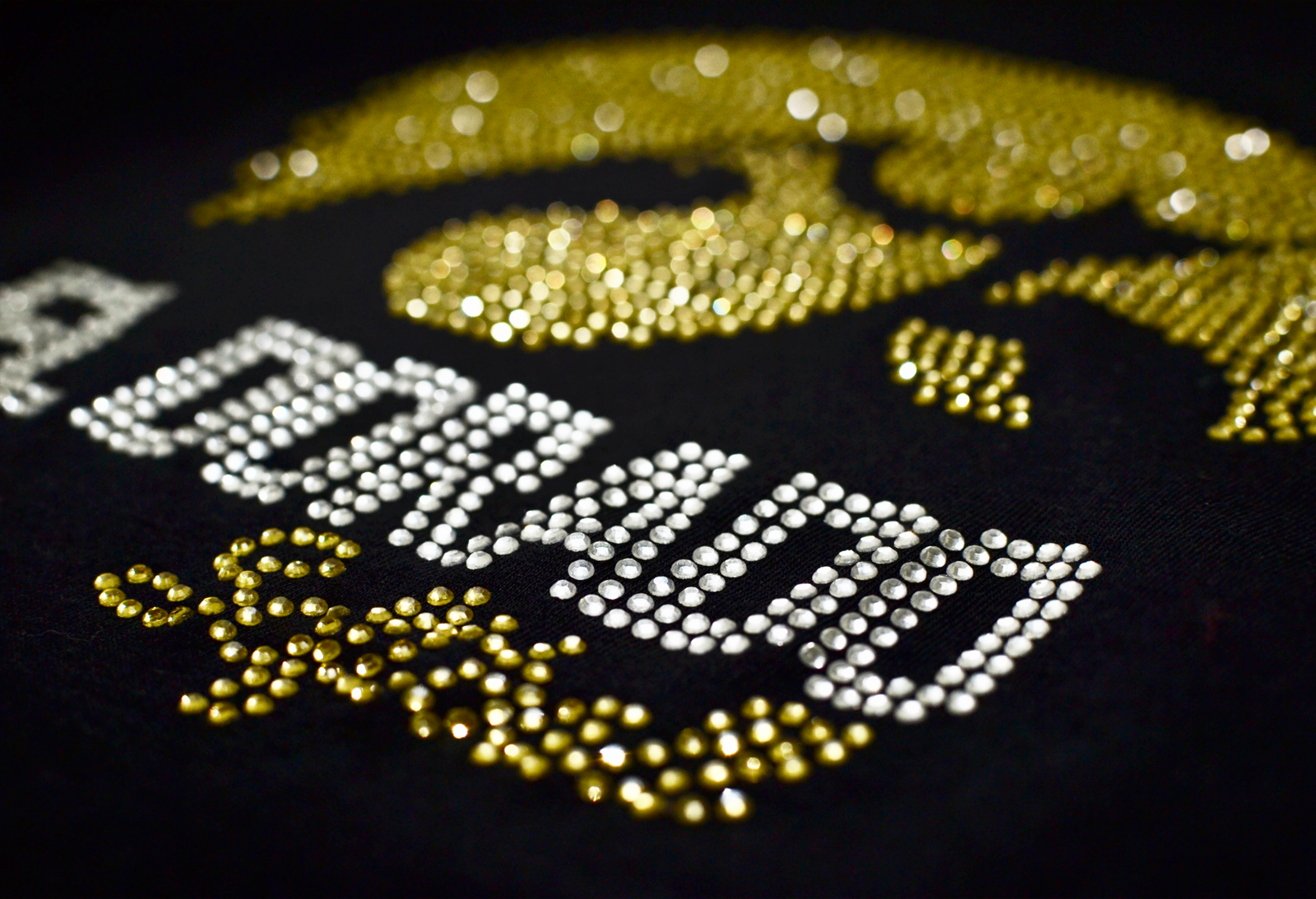 bling rhinestone dtf custom apparel