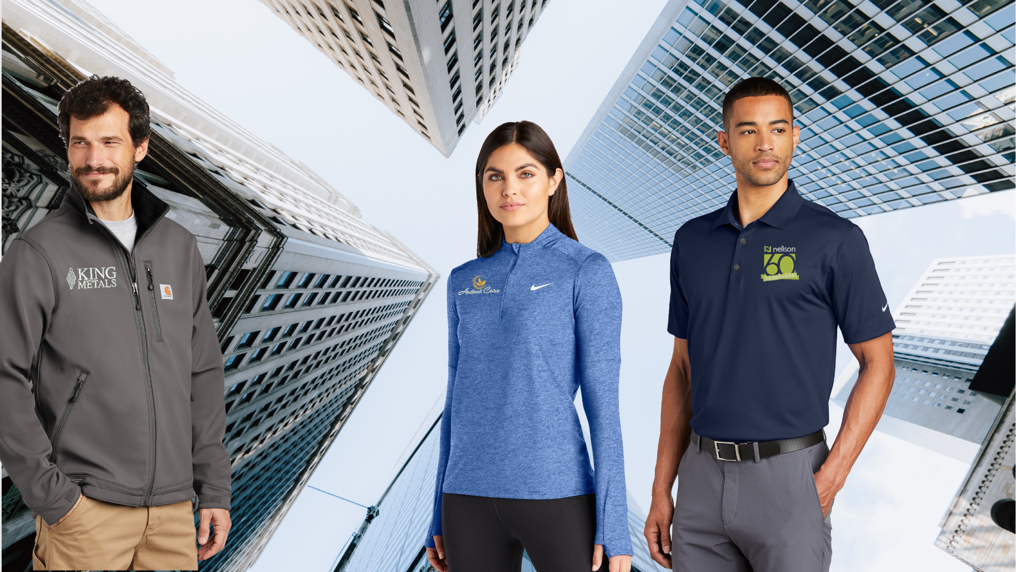 Business Uniforms Custom Embroidery Corporate Uniforms American Casual