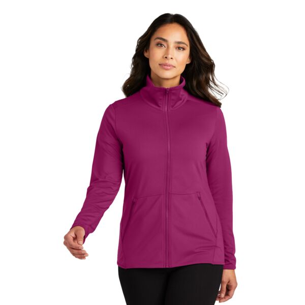 Ladies Accord Stretch Fleece Full Zip Thumbnail