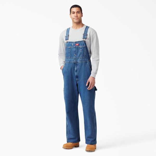 Stonewashed Indigo Bib Overalls Thumbnail