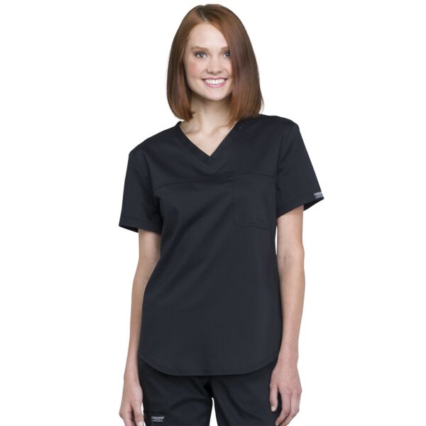 Tuckable V-Neck O.R. Top Thumbnail
