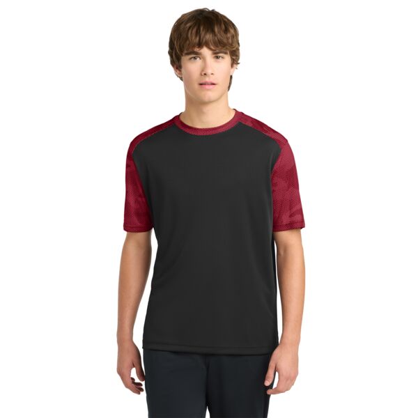 Sport-Tek® CamoHex Colorblock Tee Thumbnail