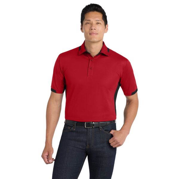 Port Authority® Dry Zone® Colorblock Ottoman Polo Thumbnail