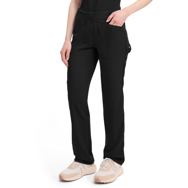 BALANCE Mid Rise Tapered Leg Pull-on Pant Thumbnail