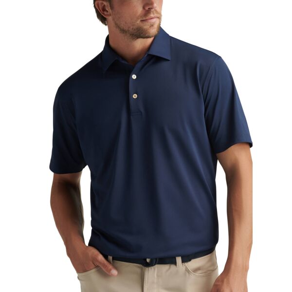 Peter Millar Men's Solid Stretch Polo Thumbnail