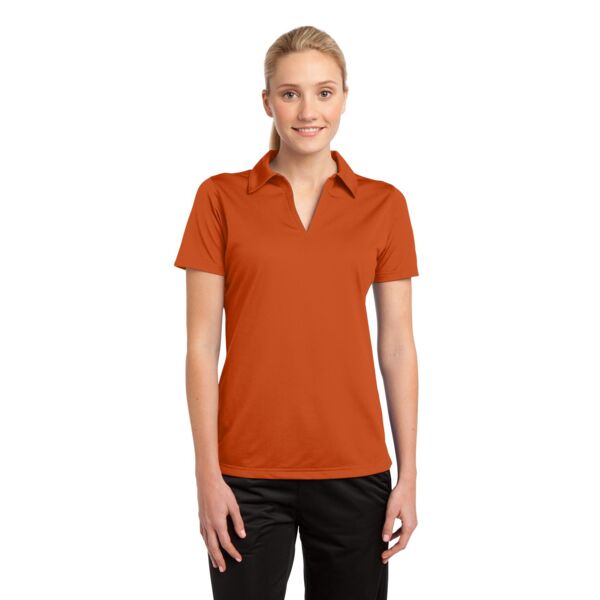 Ladies Active Textured Polo Thumbnail